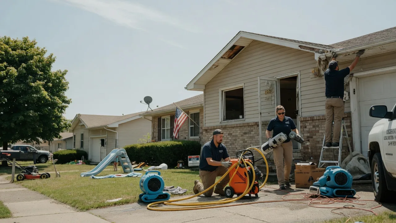 Water Damage Restoration in Vermilion, IL near me